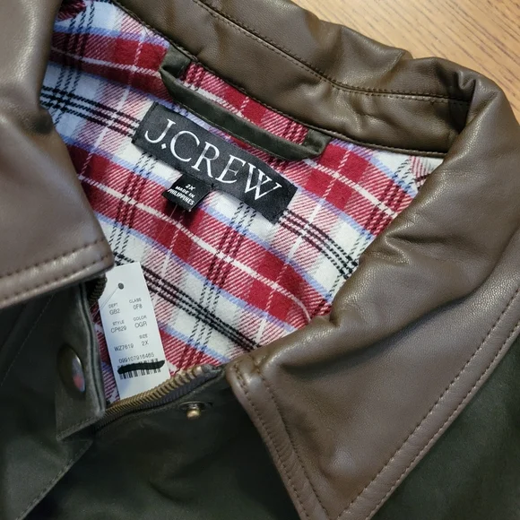 J. Crew Broken-in Barn Jacket - Olive Green